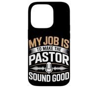 My Job Is To Make Pastor Sound Good Audio Engineer Case for iPhone 14 Pro