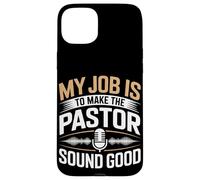 My Job Is To Make Pastor Sound Good Audio Engineer Case for iPhone 15 Plus