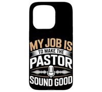 My Job Is To Make Pastor Sound Good Audio Engineer Case for iPhone 15 Pro