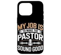 My Job Is To Make Pastor Sound Good Audio Engineer Case for iPhone 16 Pro