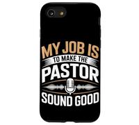 My Job Is To Make Pastor Sound Good Audio Engineer Case for iPhone SE (2020) / 7 / 8