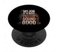My Job Is To Make The Pastor Sound Good Church Operator - PopSockets Adhesive PopGrip