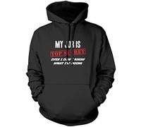 My Job is Top Secret Unisex Hoodie - Black Medium