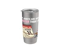My Joints are Aging Faster Than I'm Senior Citizen Stainless Steel Insulated Tumbler