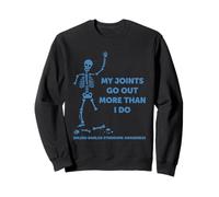 My Joints Go Out More Than I Do - Funny EDS Awareness Design Sweatshirt