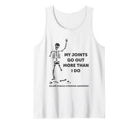 My Joints Go Out More Than I Do - Funny EDS Awareness Design Tank Top