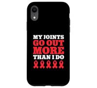 My Joints Go Out More Than I Do Funny Marfan Case for iPhone XR