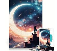 My Jouney Hard Jigsaw Puzzle for Adults 1000 Pieces Strong Logic Toy Bonding Time Clear Edge (38x26cm)