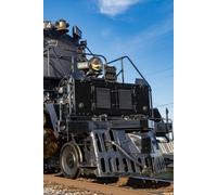 My Journal - "Big Boy": 6" x 9" Blank Notebook, 120 Pages, Lined White Paper, "Union Pacific Big Boy" Cover Image