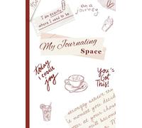 My Journaling Space: A4 Lined Notebook Red: 120 Lined Pages for Daily Journaling, Personal Reflections, Gratitude, Creative Writing and Everyday Notes; Softcover Diary