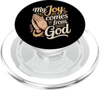 My Joy Comes From God Faith Christian Believer |- PopSockets PopGrip for MagSafe