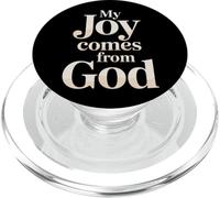 My Joy Comes From God Faith Christian Believer |- PopSockets PopGrip for MagSafe