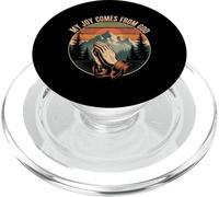My Joy Comes From God Faith Christian Believer - PopSockets PopGrip for MagSafe