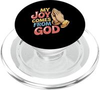 My Joy Comes From God Faith Christian Believer |- PopSockets PopGrip for MagSafe