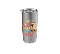 My Joy Comes from God Faith Christian Believer |- Stainless Steel Insulated Tumbler