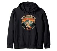 My Joy Comes From God Faith Christian Believer - Zip Hoodie