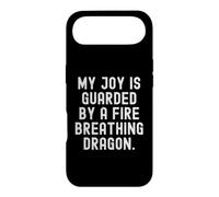 my joy is guarded by a fire breathing dragon Sarcastic Case for iPhone Air