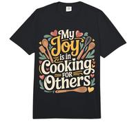 My Joy is in Cooking for Others Passionate Chef - Comfort Colors Adult Heavyweight T-Shirt