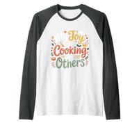 My Joy is in Cooking for Others Passionate Chef - Raglan Baseball Tee