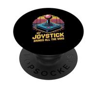 My Joystick Brings All The Wins PopSockets Adhesive PopGrip