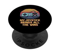 My Joystick Brings All The Wins PopSockets Adhesive PopGrip