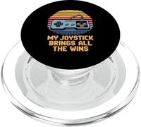 My Joystick Brings All The Wins PopSockets PopGrip for MagSafe