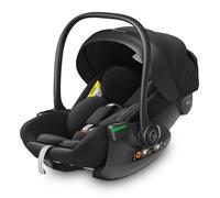 my junior® AURA i-Size Baby Car Seat with 170° Reclining Position, 6-Stage Memory Foam Headrest, 40-87 cm, up to 13 kg (Black)