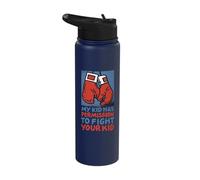 My Kid Has Permission to Fight Your Kid Stainless Steel Insulated Water Bottle