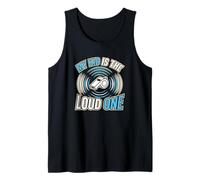 My Kid is The Loud One Band Mom Marching Band Whistle Tank Top
