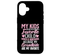 My Kids Accuse Me Of Having A Favorite Child Grandkids Funny Case for iPhone 16
