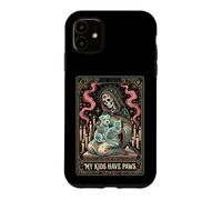 My Kids Have Paws Skeleton Pet Lover Tarot Card Case for iPhone 11