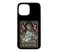 My Kids Have Paws Skeleton Pet Lover Tarot Card Case for iPhone 13 Pro Max