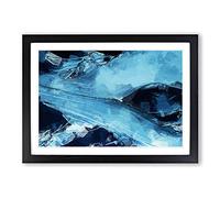 My Kind in Abstract Framed Print | A2 Black Framed Wall Art | Ready to Hang | Abstract Fantasy Picture | Living Room Bedroom Lounge Office
