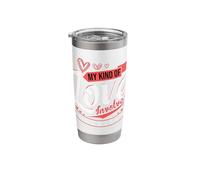 My Kind of Love Involves Sunrises Heart Stainless Steel Insulated Tumbler