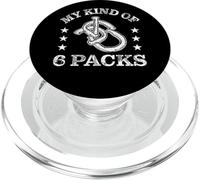 My Kind Of Six Packs Quote Funny Horse Lovers Farrier PopSockets PopGrip for MagSafe