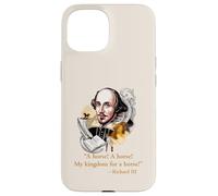 MY KINGDOM FOR A HORSE Shakespeare Quote Case for iPhone 15