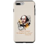 MY KINGDOM FOR A HORSE Shakespeare Quote Case for iPhone 7 Plus/8 Plus
