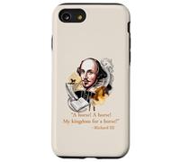 MY KINGDOM FOR A HORSE Shakespeare Quote Case for iPhone SE (2020) / 7/8