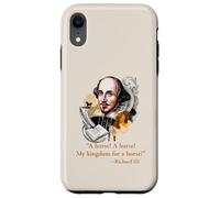 MY KINGDOM FOR A HORSE Shakespeare Quote Case for iPhone XR