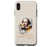 MY KINGDOM FOR A HORSE Shakespeare Quote Case for iPhone XS Max
