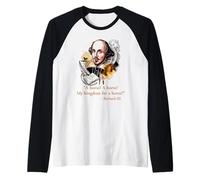 My Kingdom for A Horse Shakespeare Quote Raglan Baseball Tee