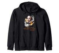 MY KINGDOM FOR A HORSE Shakespeare Quote Zip Hoodie