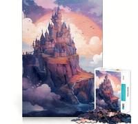 My Kingdom Jigsaw Puzzle for Adults 1000 Pieces Intellect Toy Peaceful Fun Precise Cut Santa Wish List (38x52cm)