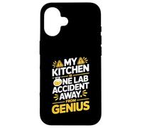 My Kitchen Is One Lab Accident Away From Genius Case for iPhone 16