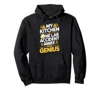 My Kitchen Is One Lab Accident Away From Genius Pullover Hoodie