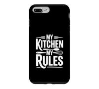 My Kitchen My Rules Funny Cooking Chef Quote Case for iPhone 7 Plus/8 Plus
