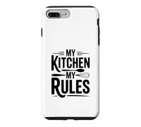 My Kitchen My Rules Funny Cooking Chef Quote Case for iPhone 7 Plus/8 Plus