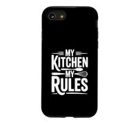 My Kitchen My Rules Funny Cooking Chef Quote Case for iPhone SE (2020) / 7/8