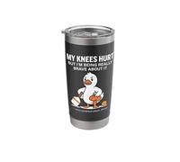 My Knees Hurt But I’M Being Really Brave About It Pickleball Stainless Steel Insulated Tumbler