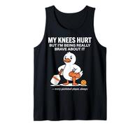 My Knees Hurt But I’M Being Really Brave About It Pickleball Tank Top